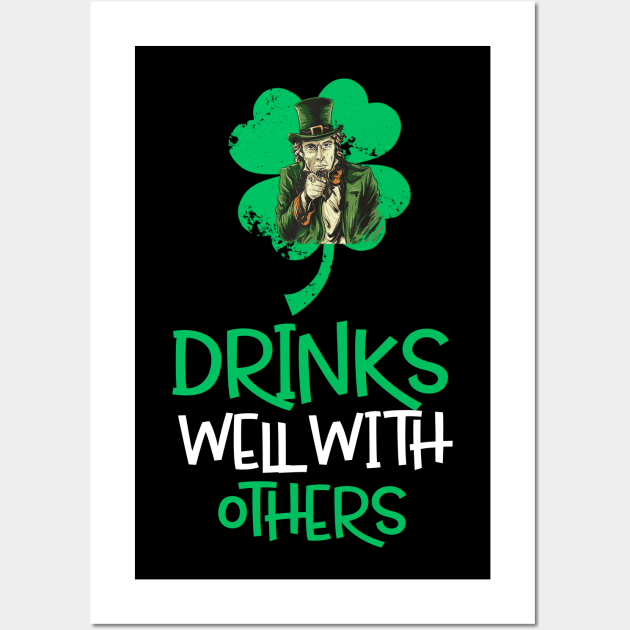 Funny Irish Want You Funny Abraham Saint Patrick Day Wall Art by cedricchungerxc